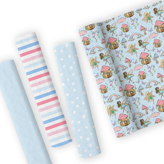 Fairy Leatherette And Coordinating Fabrics