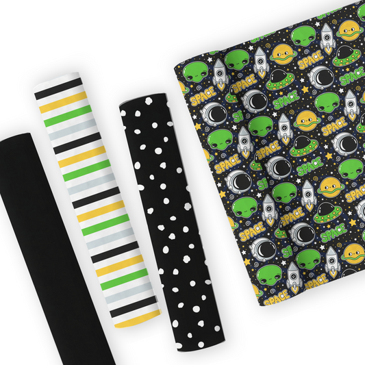Space Leatherette And Coordinating Fabrics