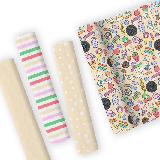 Sweets Leatherette And Coordinating Fabrics