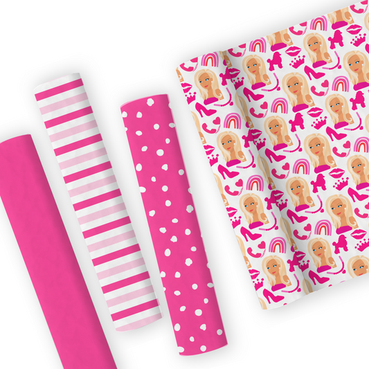 Doll Leatherette And Coordinating Fabrics