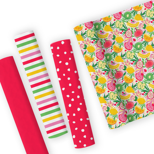 Fruit Leatherette And Coordinating Fabrics