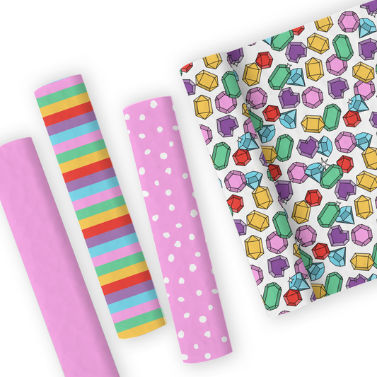 Crystal Leatherette And Coordinating Fabrics