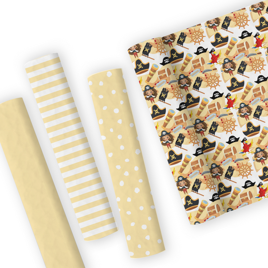 Pirate Leatherette And Coordinating Fabrics