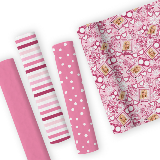 Doll Leatherette And Coordinating Fabrics