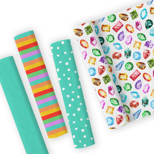 Crystal Leatherette And Coordinating Fabrics