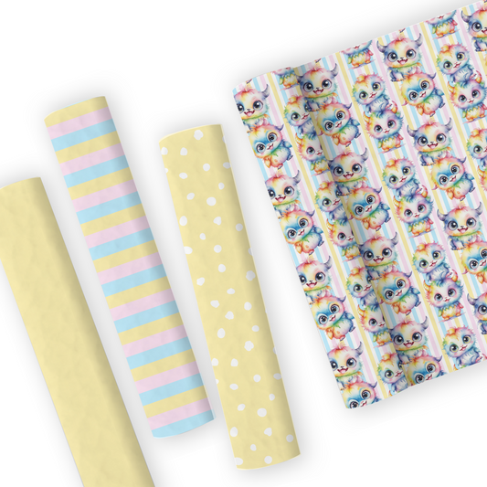 Monster Leatherette And Coordinating Fabrics