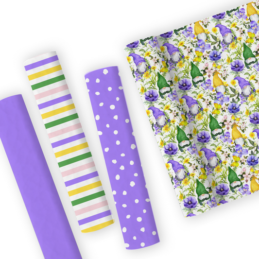 Floral Gonk Leatherette And Coordinating Fabrics