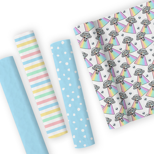 Alien Leatherette And Coordinating Fabrics