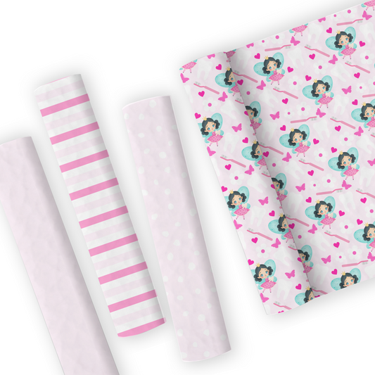 Fairy Leatherette And Coordinating Fabrics