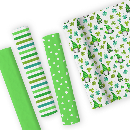 St Patrick’s Day Gonk Leatherette And Coordinating Fabrics