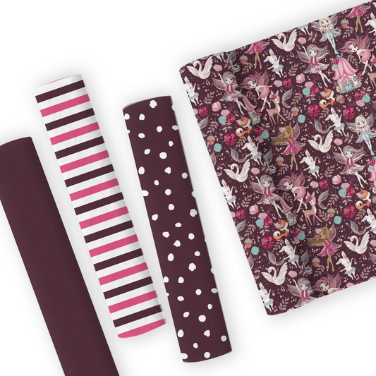 Fairy Leatherette And Coordinating Fabrics