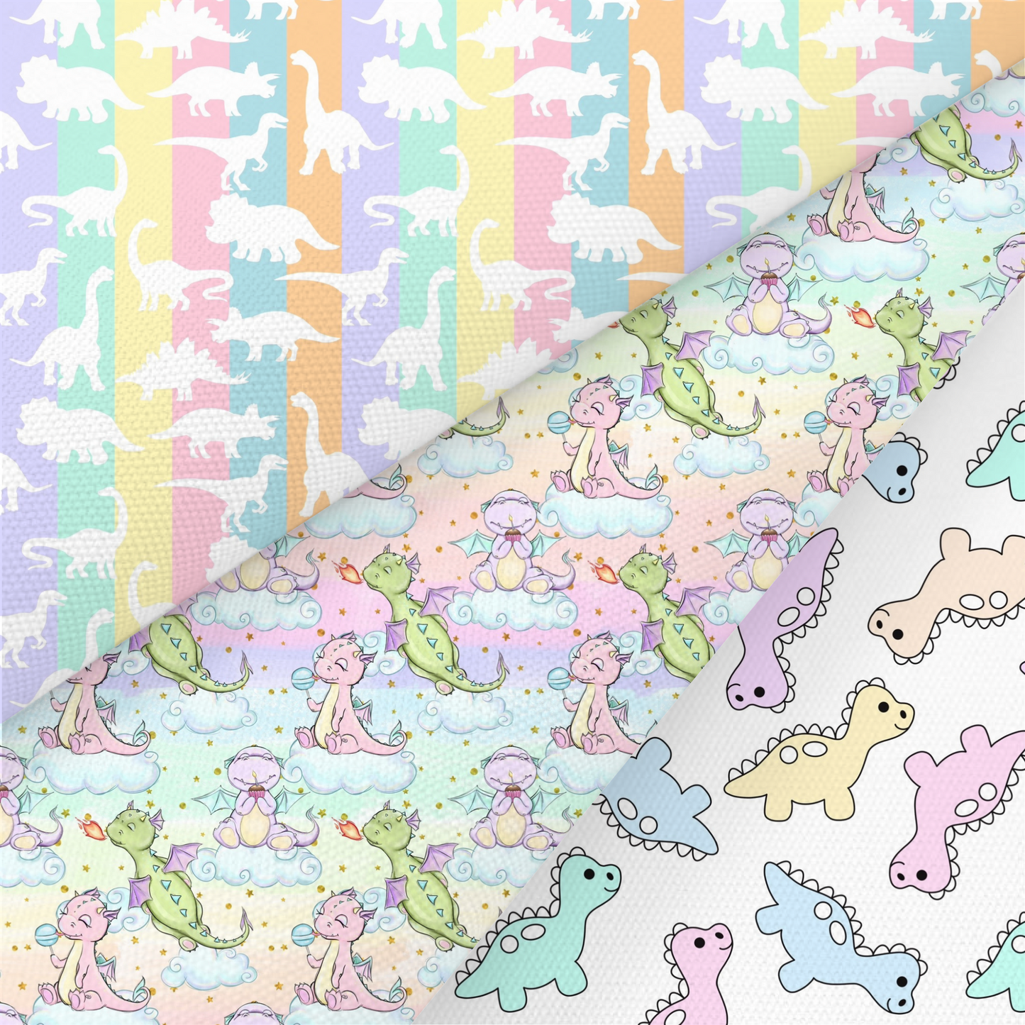 Dinosaur Printed Fabric