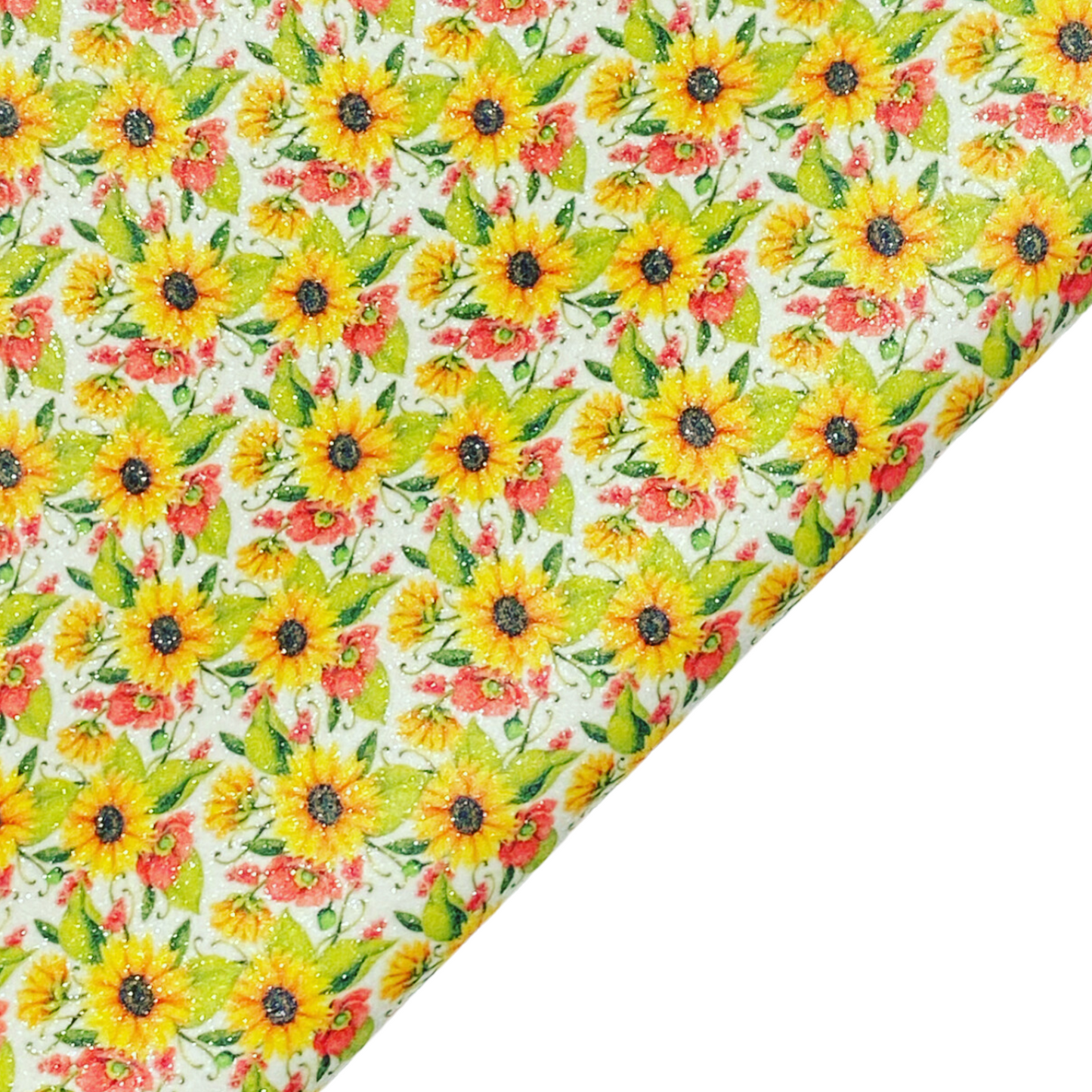 Sunflower Luxury Extra Sparkly Fine Glitter With A Soft White Felt Backing