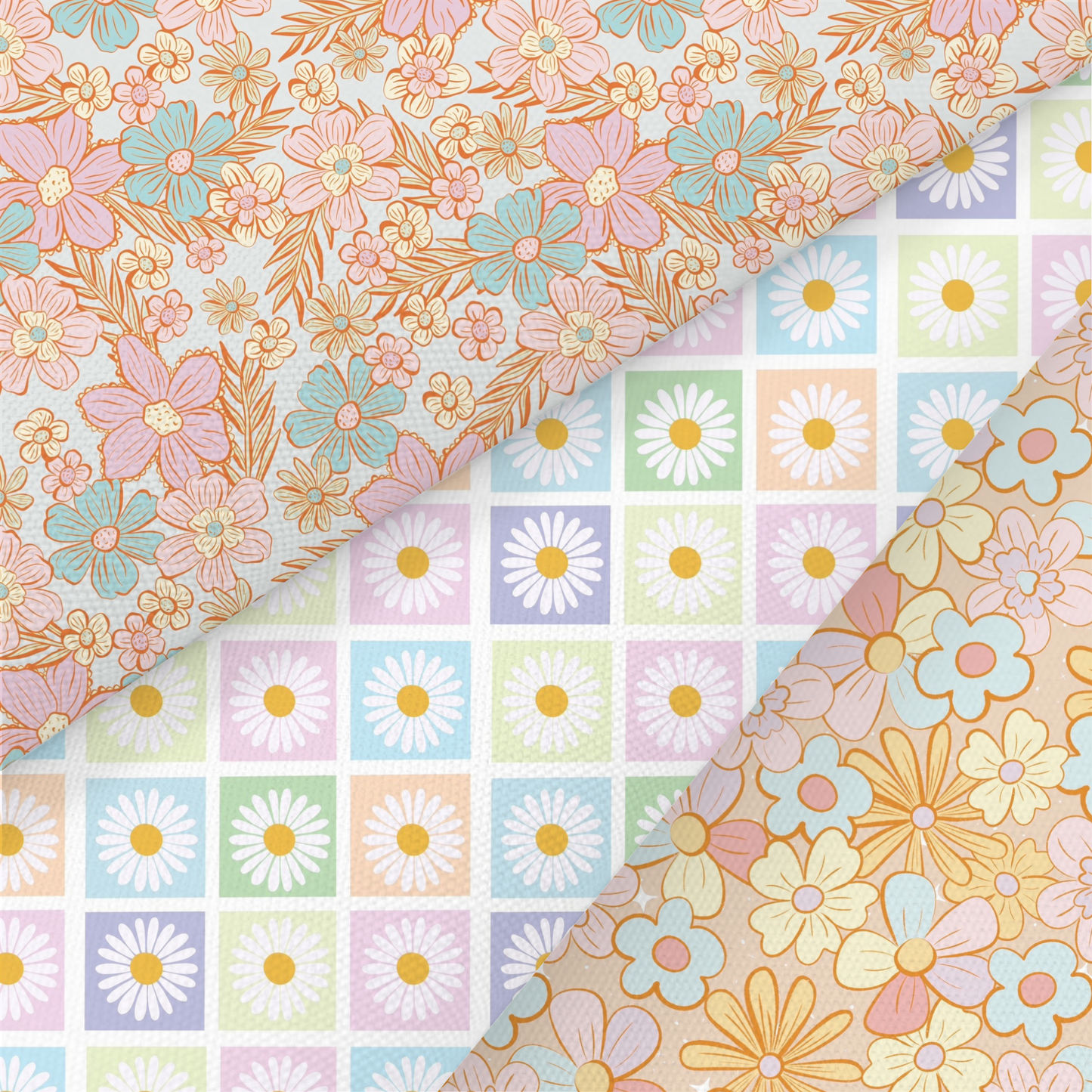 Daisy Printed Fabric