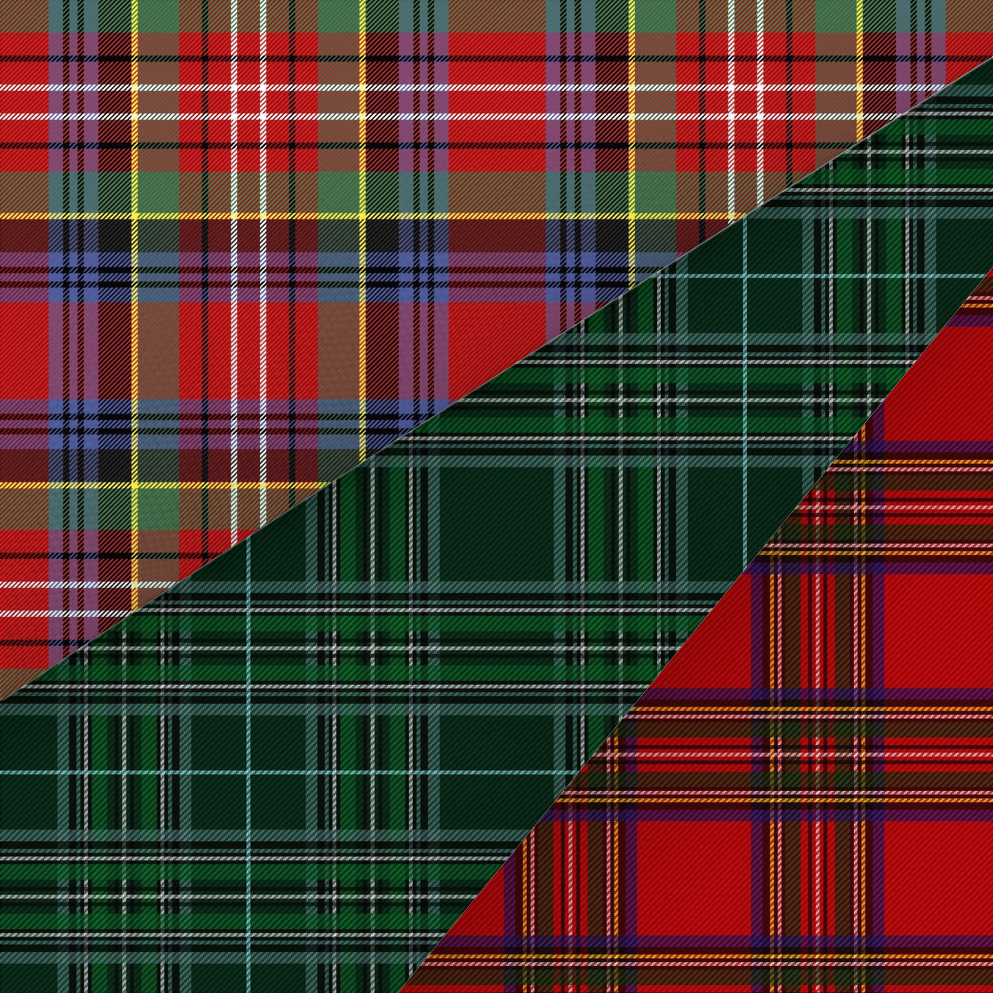 Tartan Printed Fabric