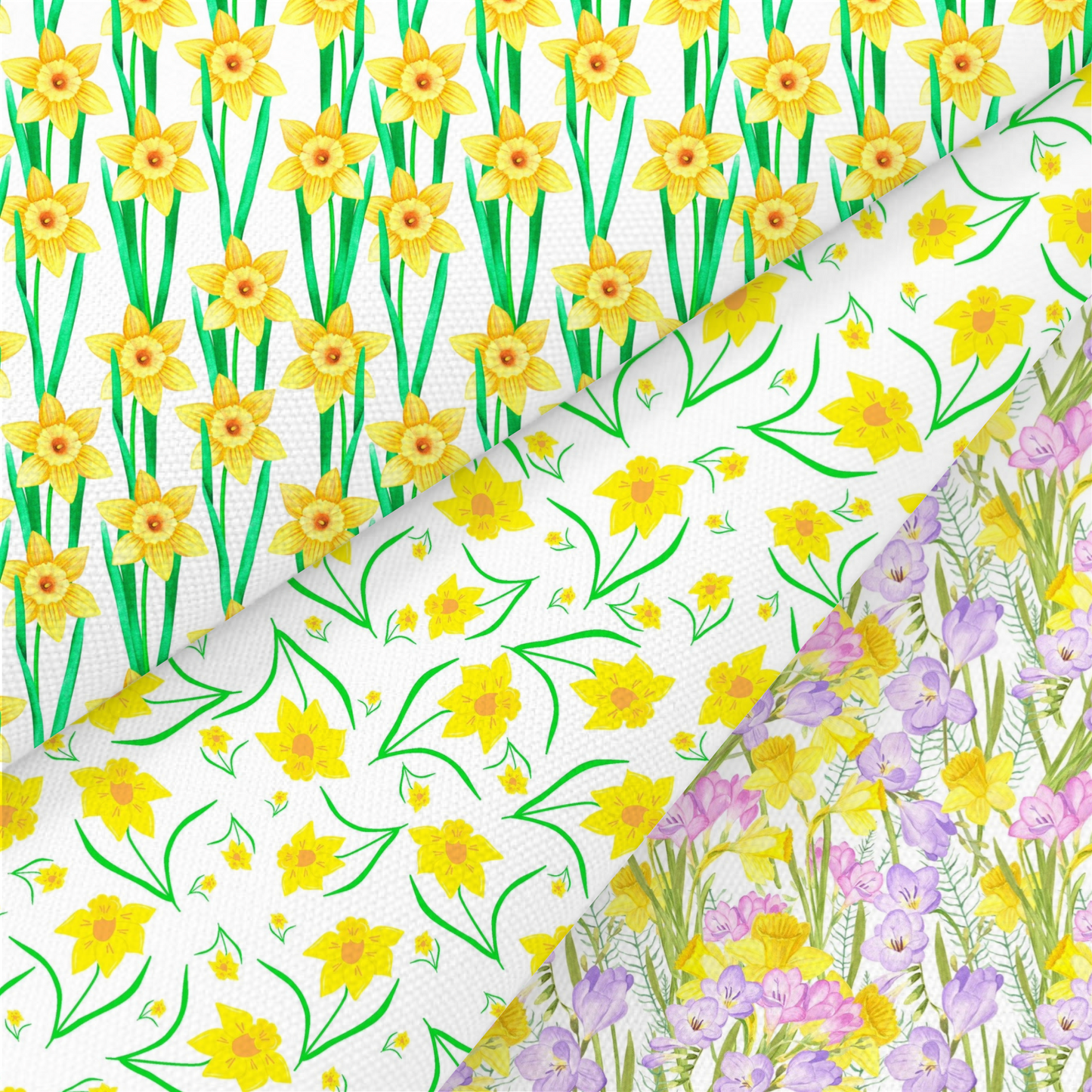 Daffodil Printed Fabric