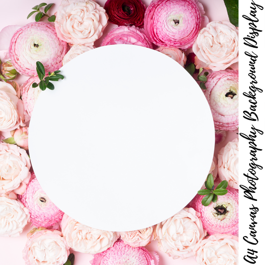 Floral Photography Background Display