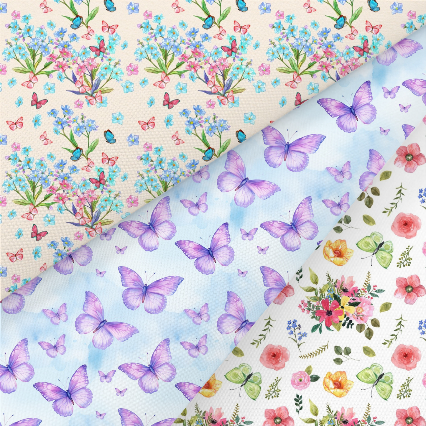 Butterfly Printed Fabric