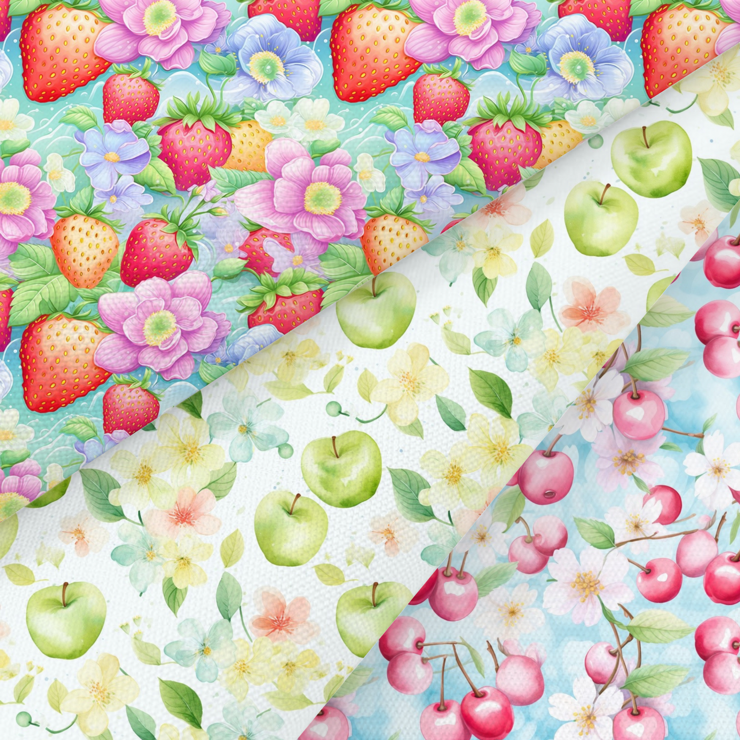 Fruit Printed Fabric