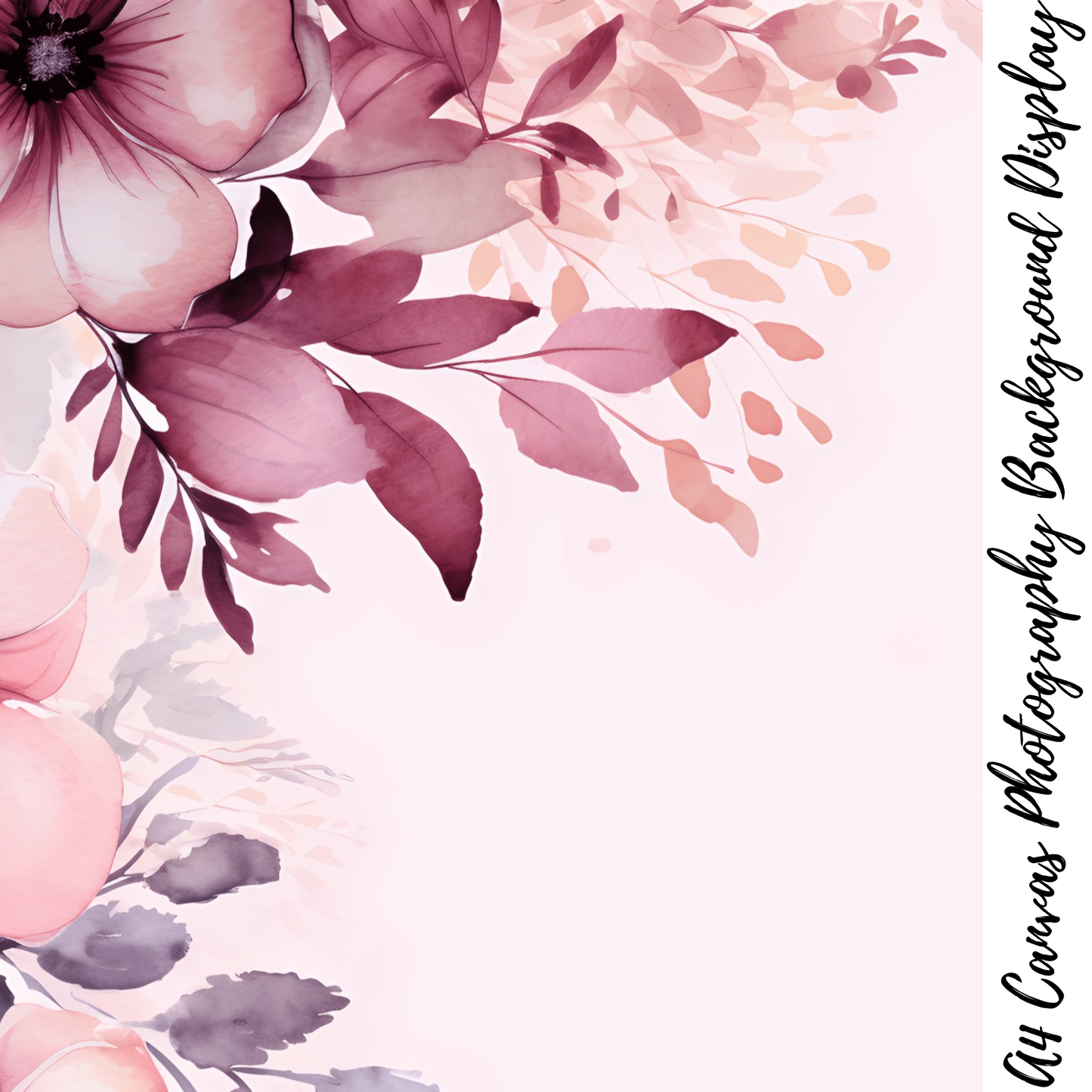 Floral Photography Background Display