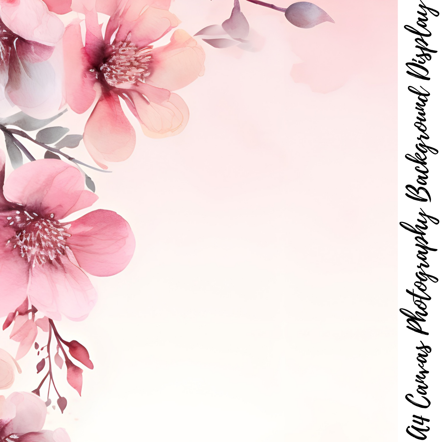 Floral Photography Background Display