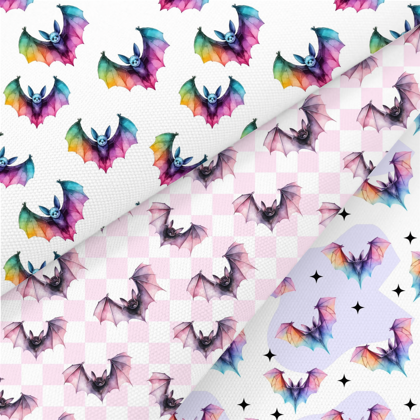 Bat Printed Fabric