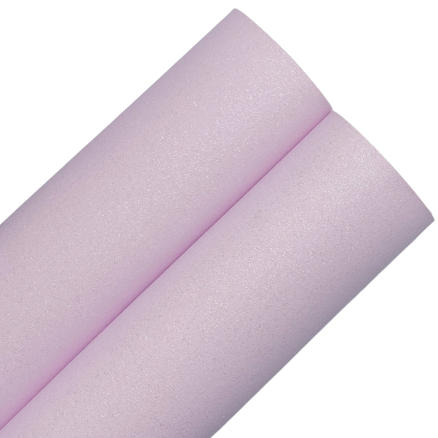 Purple Pastel Glitter Suede