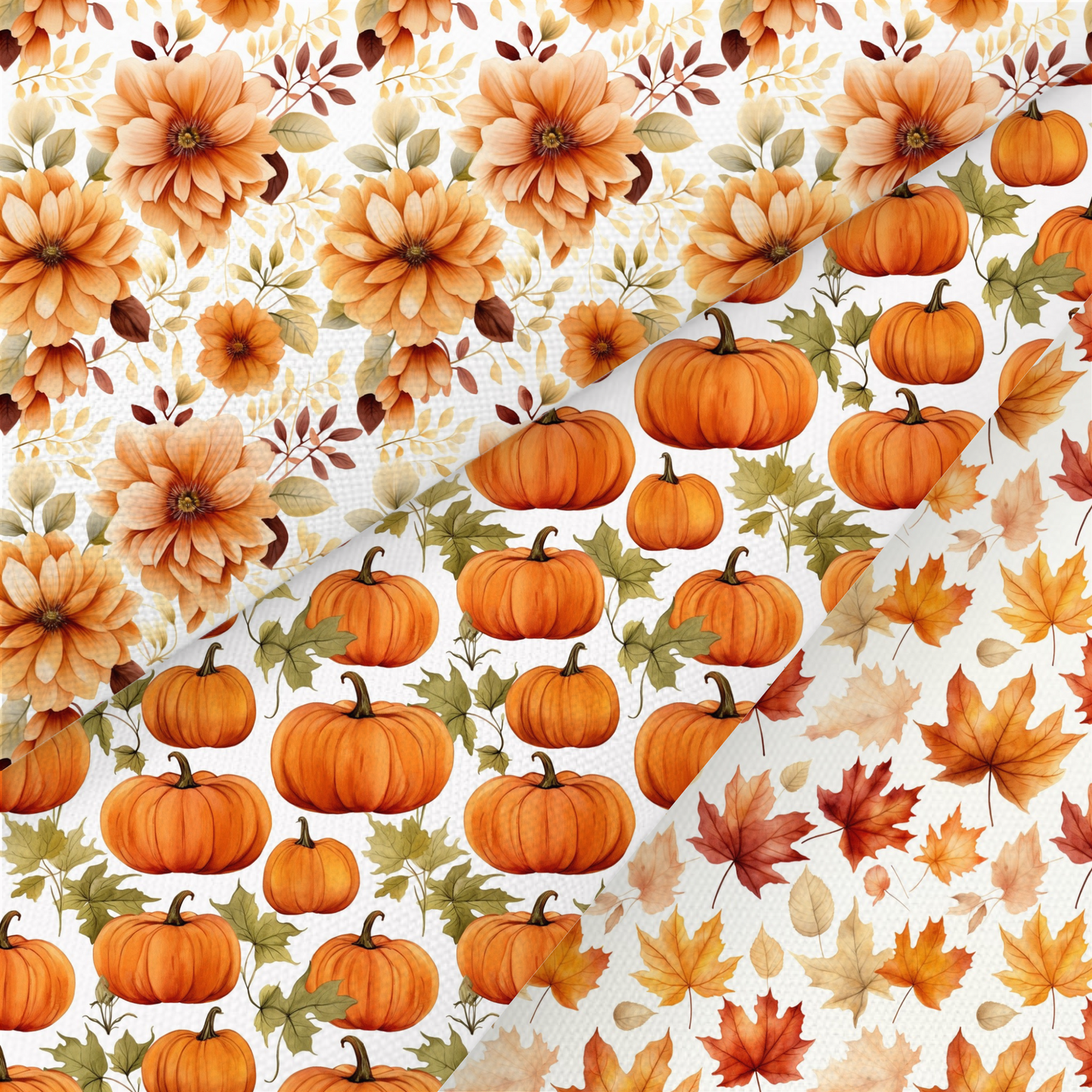 Autumn Printed Fabric