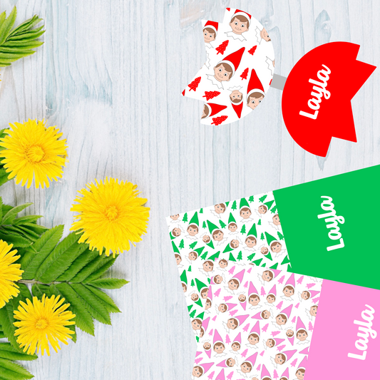 Elves • Personalised Fabric