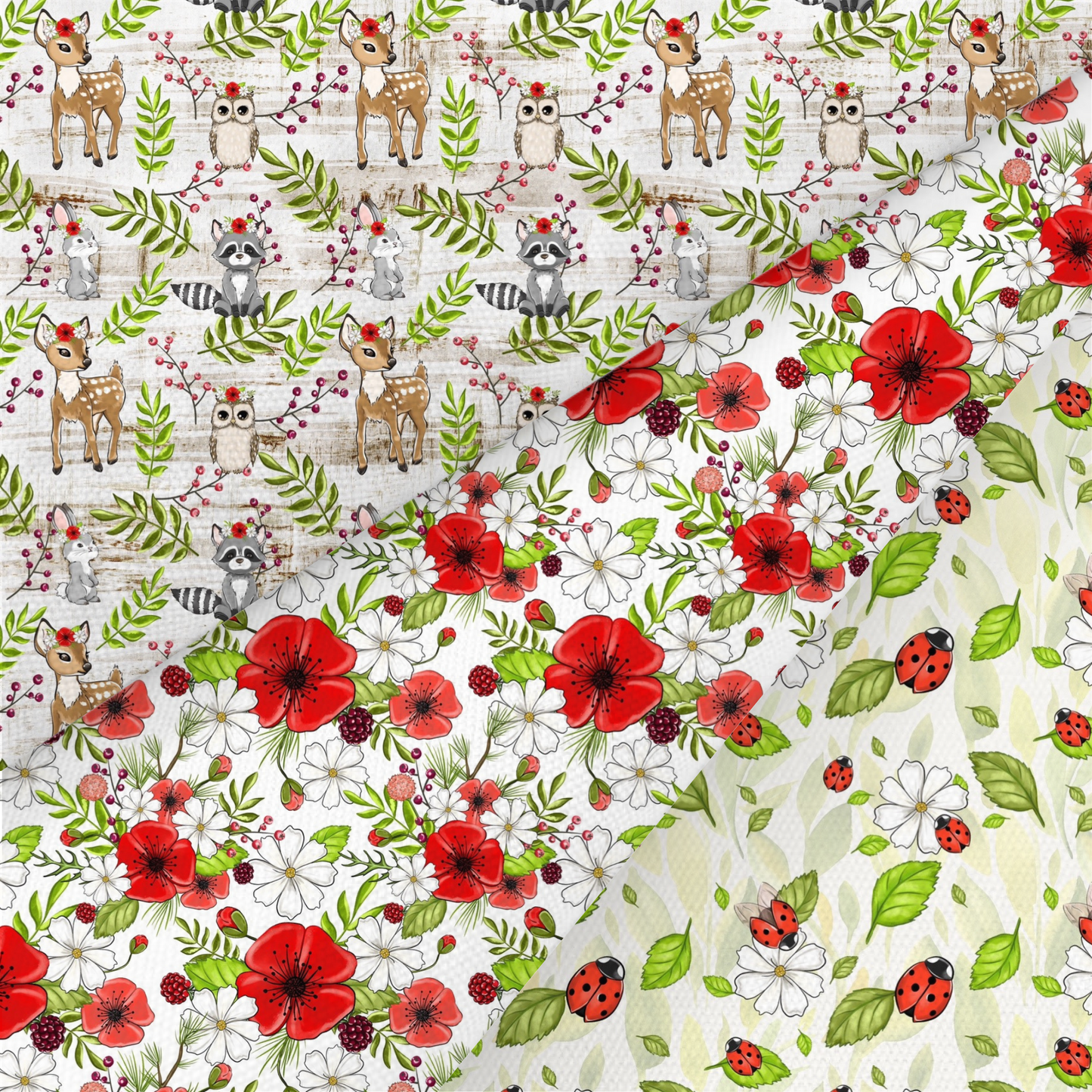 Woodland Printed Fabric