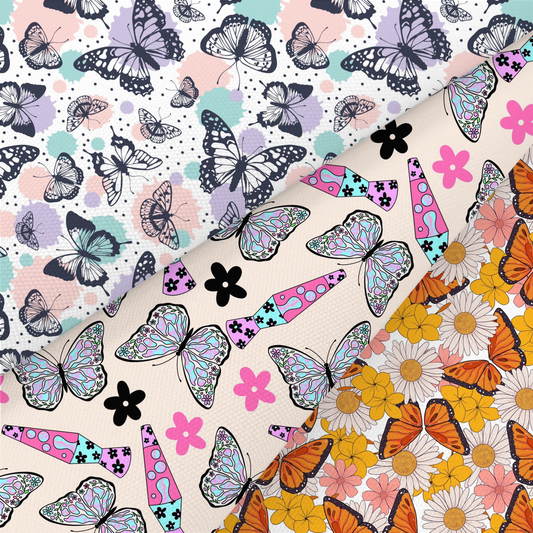 Butterfly Printed Fabric