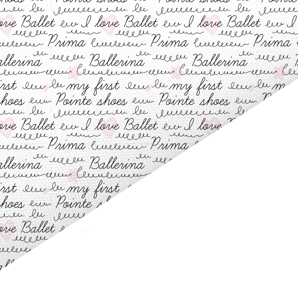 Ballerina Canvas And Felt Backed Fabric - SKU D83