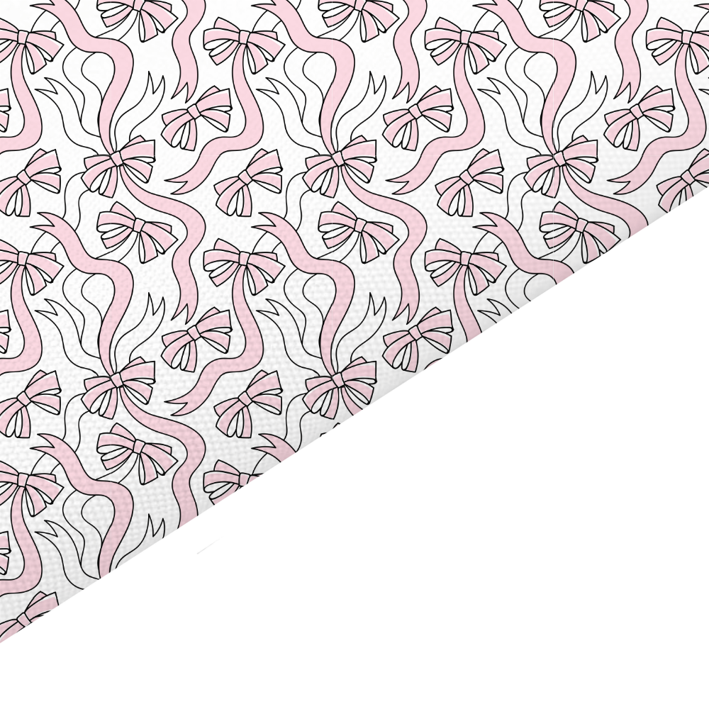 Ballet Ribbon Canvas And Felt Backed Fabric - SKU D84