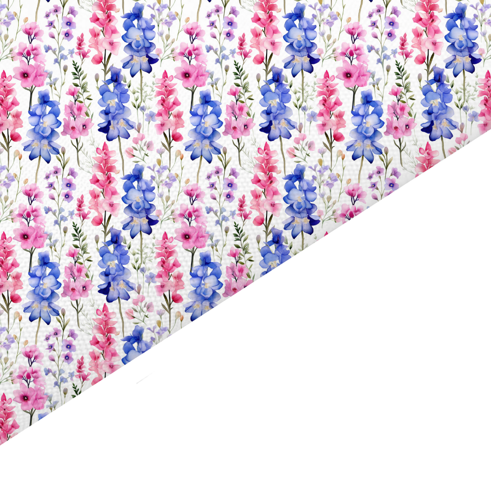 Lavender Canvas And Felt Backed Fabric - SKU E19