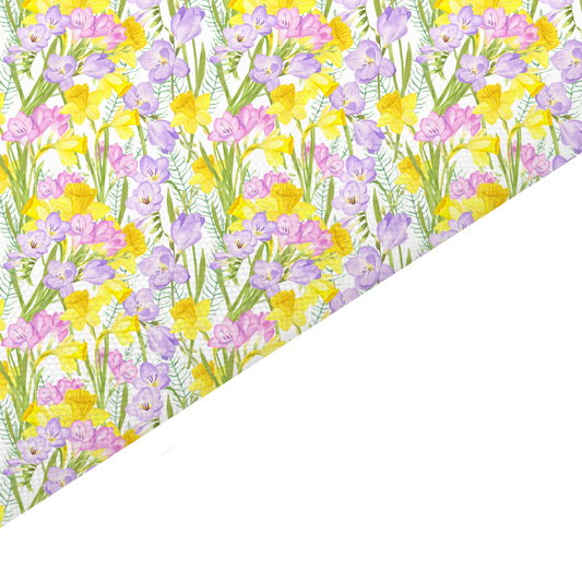 Daffodil Canvas And Felt Backed Fabric - SKU E8