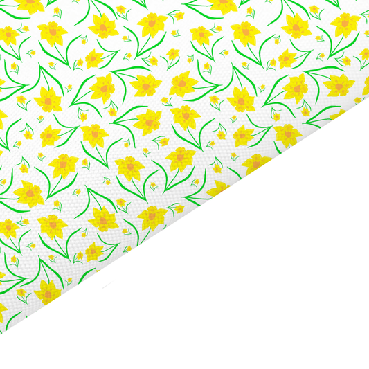 Daffodil Canvas And Felt Backed Fabric - SKU E10