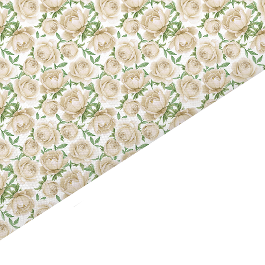 Peony Canvas And Felt Backed Fabric - SKU E29