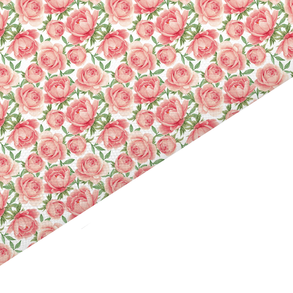 Peony Canvas And Felt Backed Fabric - SKU E31