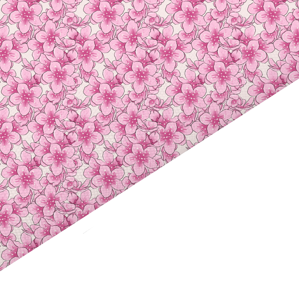 Blossom Canvas And Felt Backed Fabric - SKU E39