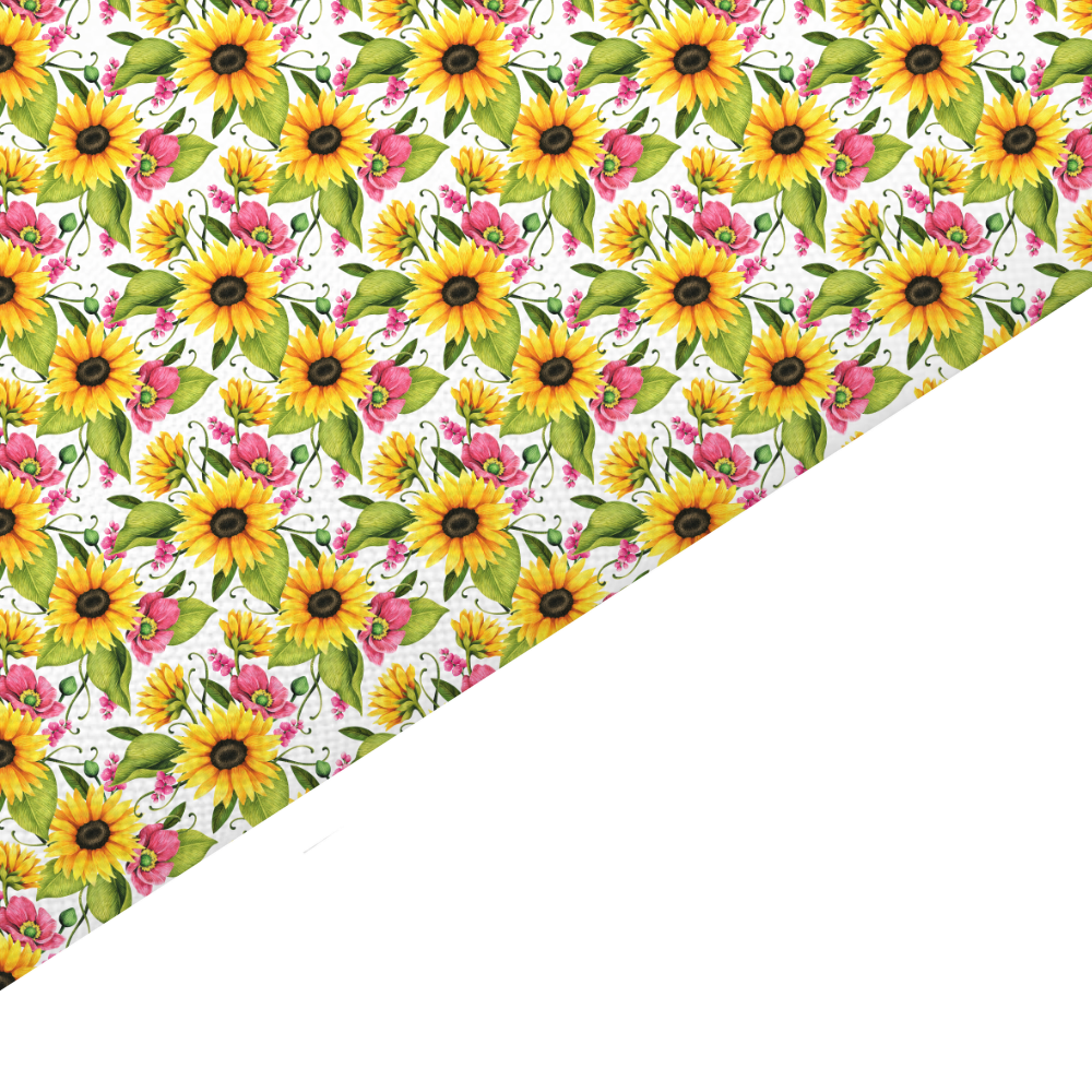 Sunflower Canvas And Felt Backed Fabric - SKU E65