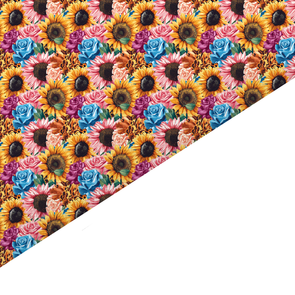 Sunflower Canvas And Felt Backed Fabric - SKU E61