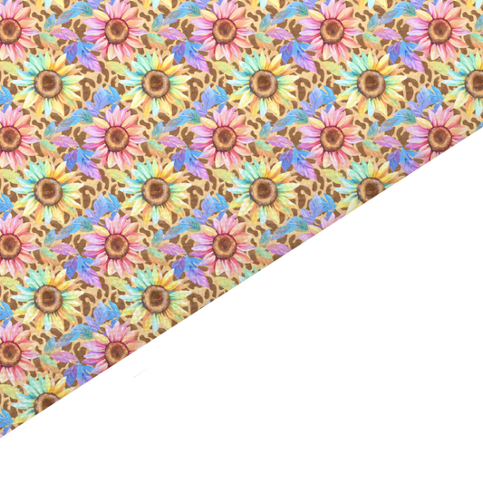 Sunflower Canvas And Felt Backed Fabric - SKU E60