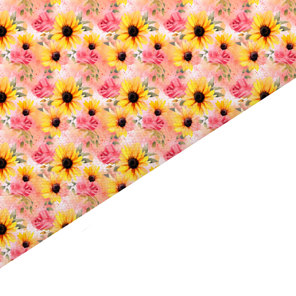 Sunflower Canvas And Felt Backed Fabric - SKU E58