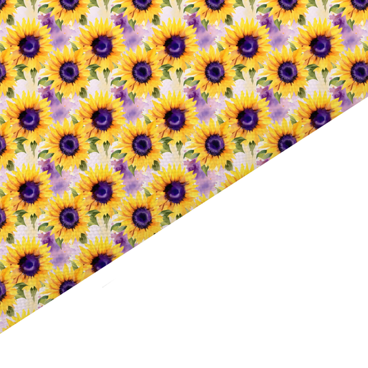 Sunflower Canvas And Felt Backed Fabric - SKU E57