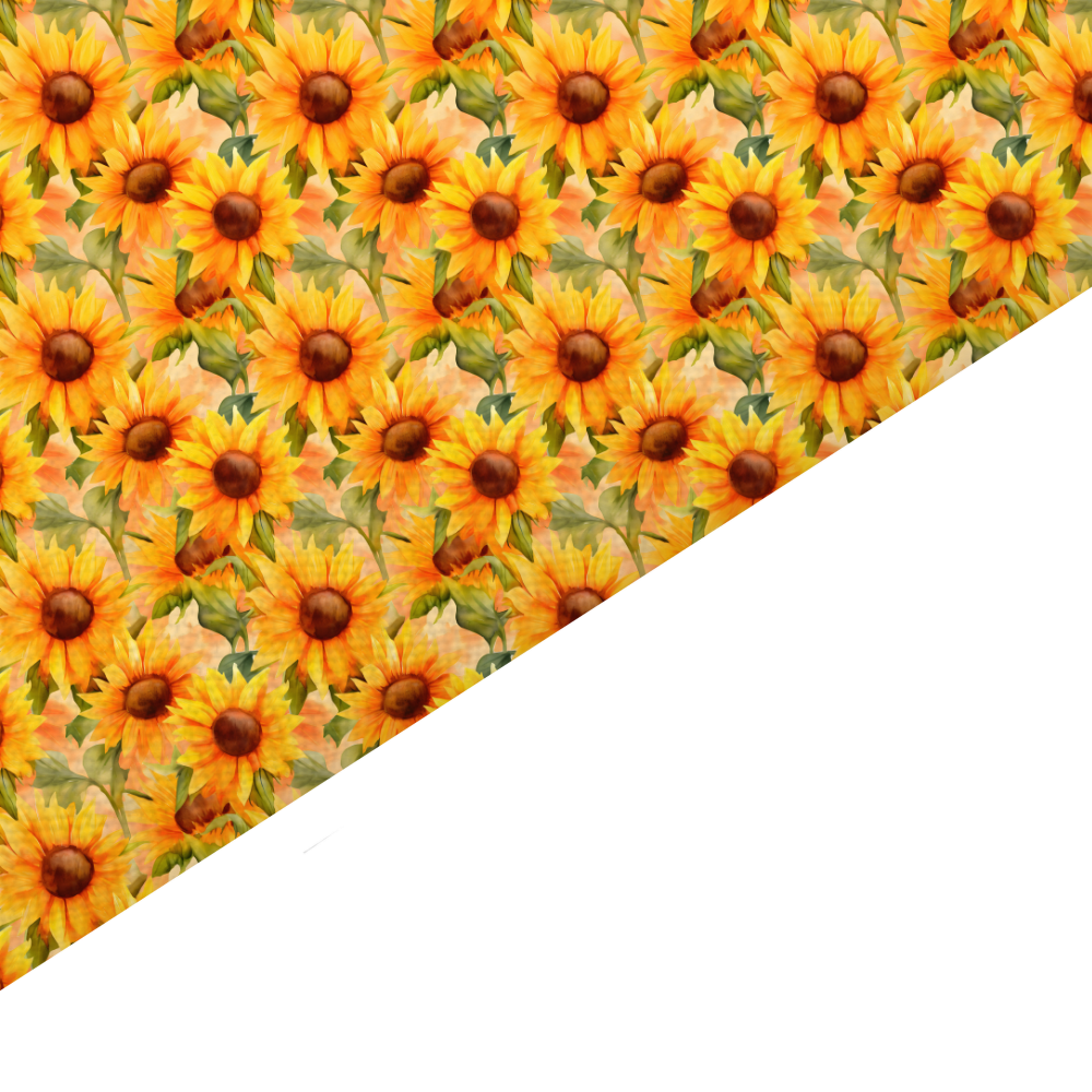 Sunflower Canvas And Felt Backed Fabric - SKU E56