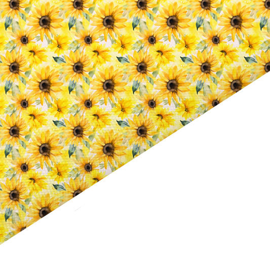 Sunflower Canvas And Felt Backed Fabric - SKU E55