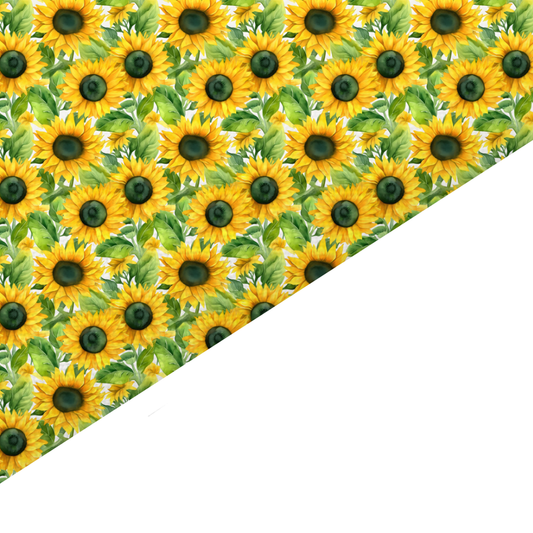 Sunflower Canvas And Felt Backed Fabric - SKU E54