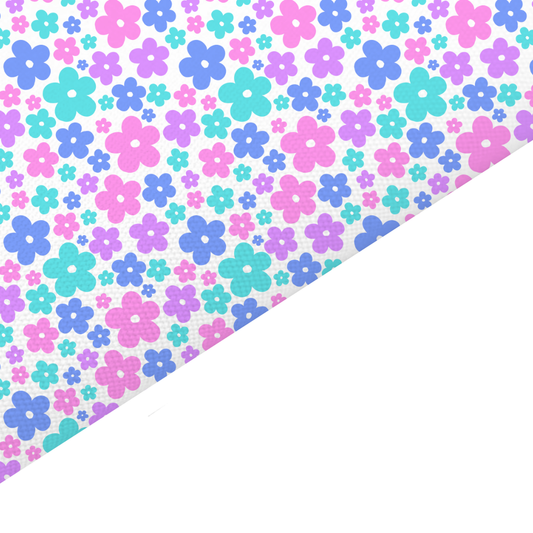 Ditsy Floral Canvas And Felt Backed Fabric - SKU F28