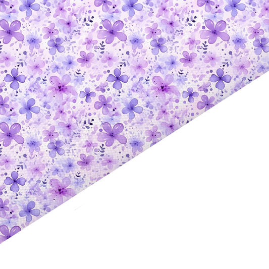 Ditsy Floral Canvas And Felt Backed Fabric - SKU F21