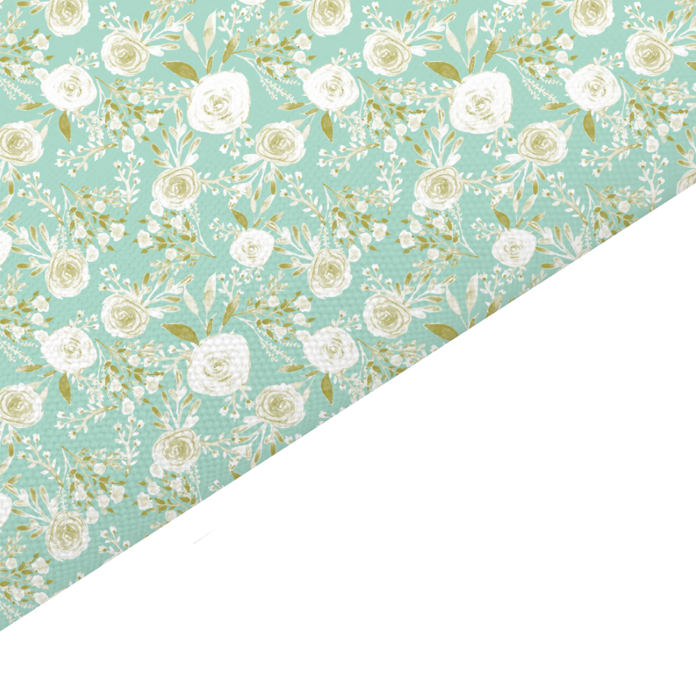 Rose Canvas And Felt Backed Fabric - SKU G54